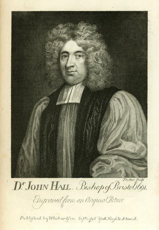 Dr John Hall, Bristol Piskoposu by English School