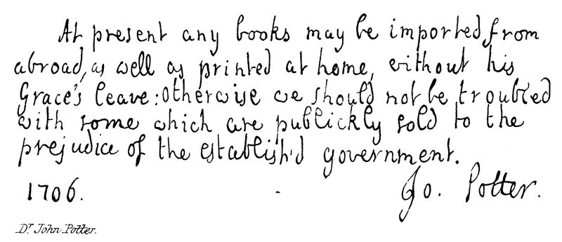 Dr.John Potter by English School