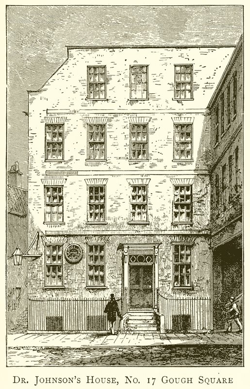 Johnsons House, hayır. 17 Gough Meydanı by English School