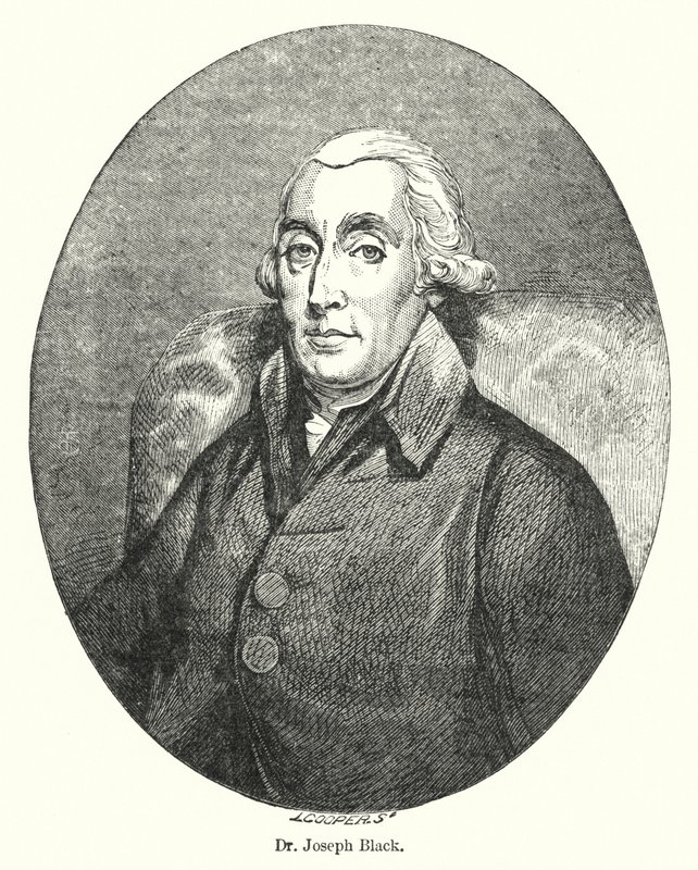 Dr Joseph Black (gravür) by English School