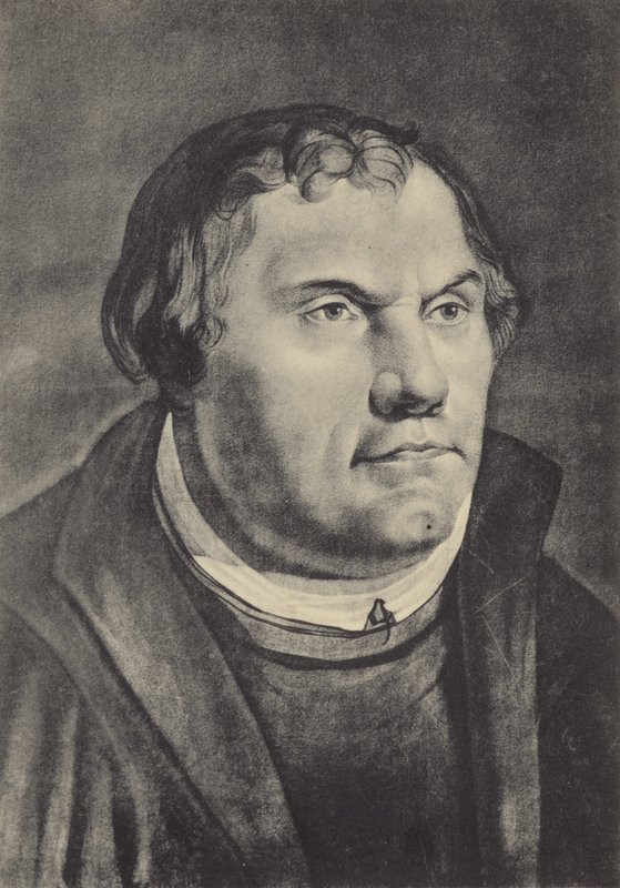 Dr Martin Luther by English School