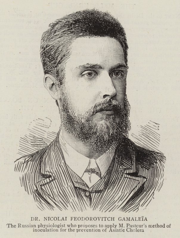 Dr. Niklai Feodorovich Gamleya (gravür) by English School