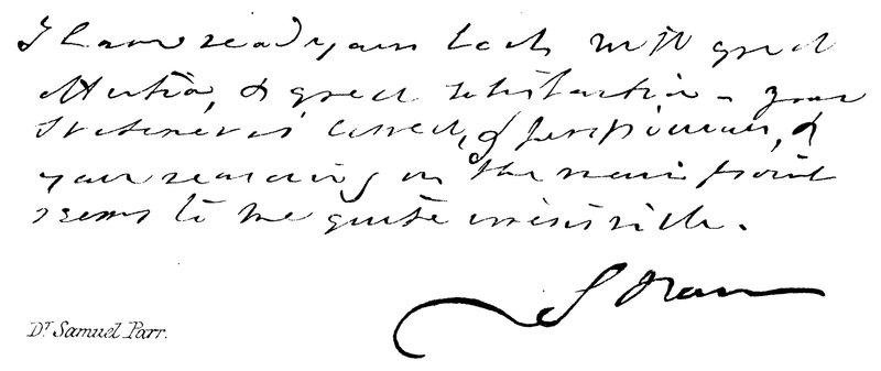 Dr.Samuel Parr by English School