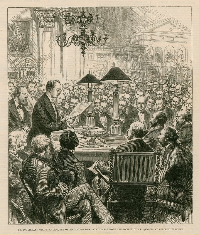 Dr Schiemann, Burlington House