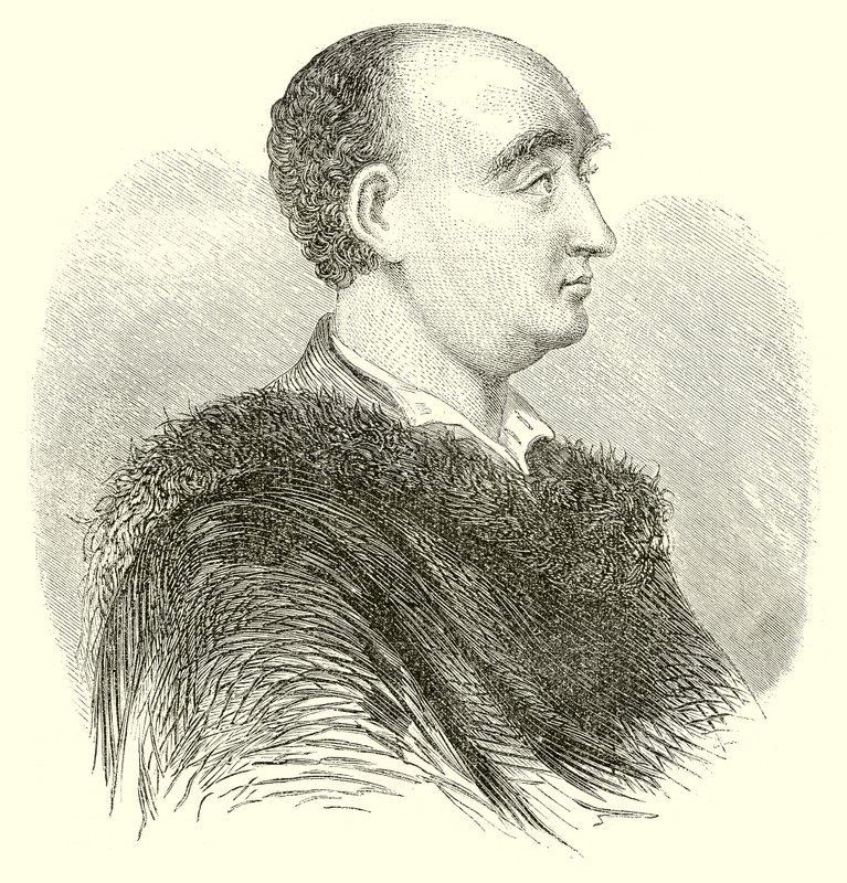 Dr. Swift, Aziz Patrick Dekanı (gravür) by English School