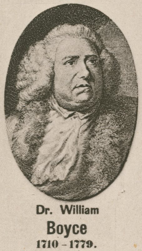Dr William Boyce (gravür) by English School