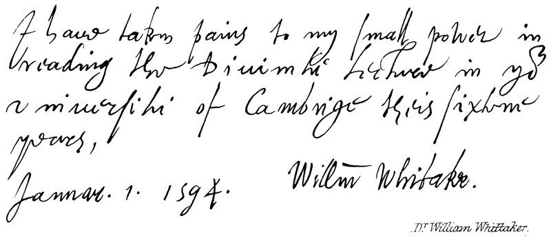 Doktor William Whittaker by English School