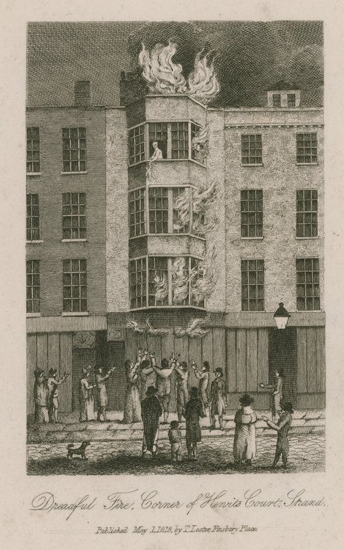 Korkunç yangın, Henrits Court