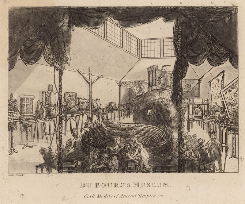 Du Bougs Müzesi, Antik Tapınakların mantar modelleri by English School