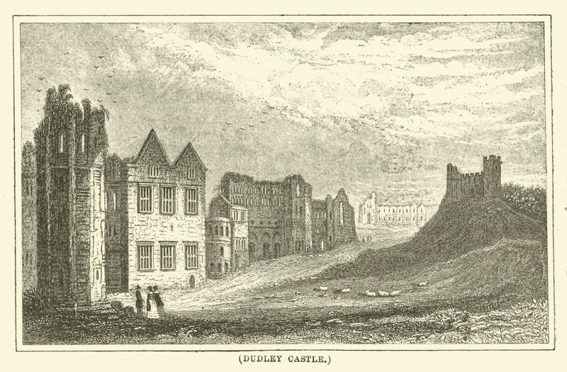 Dudley Kalesi (gravür) by English School