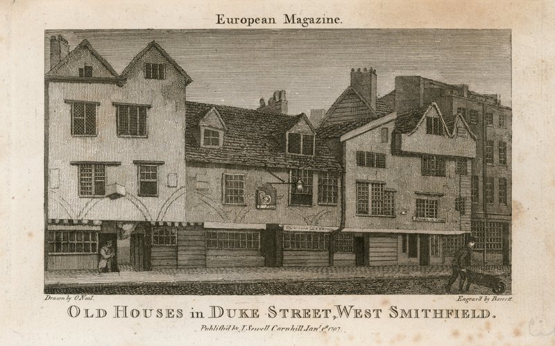 Duke Caddesi, Batı Smithfield by English School