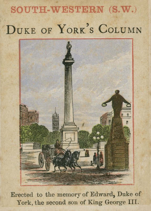 Yorks Sütunu Dükü by English School