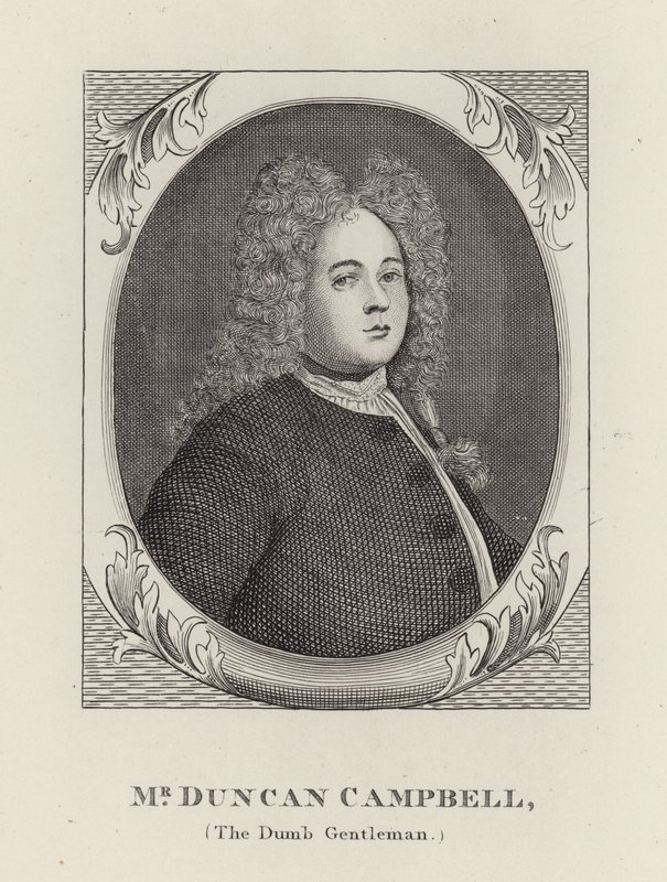 Duncan Campbell (gravür) by English School