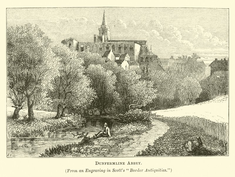 Dunfermline Manastırı by English School