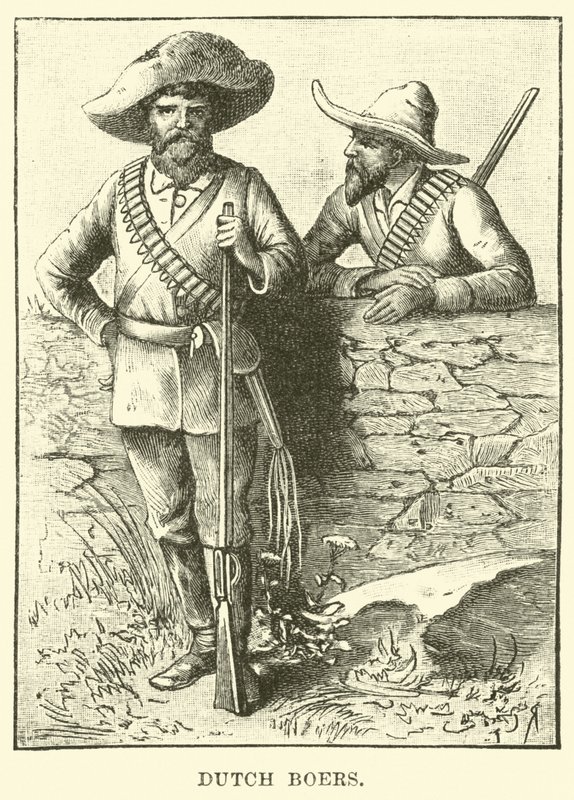 Hollandalı Boerler by English School
