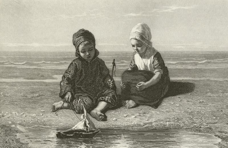 Hollandalı Çocuklar by English School