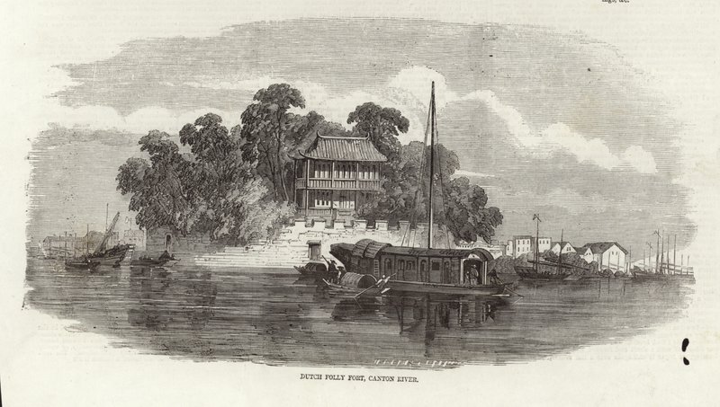 Hollanda Folly Kalesi, Canton Nehri by English School