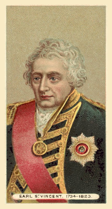 Kont St Vincent, 1734-1823 by English School