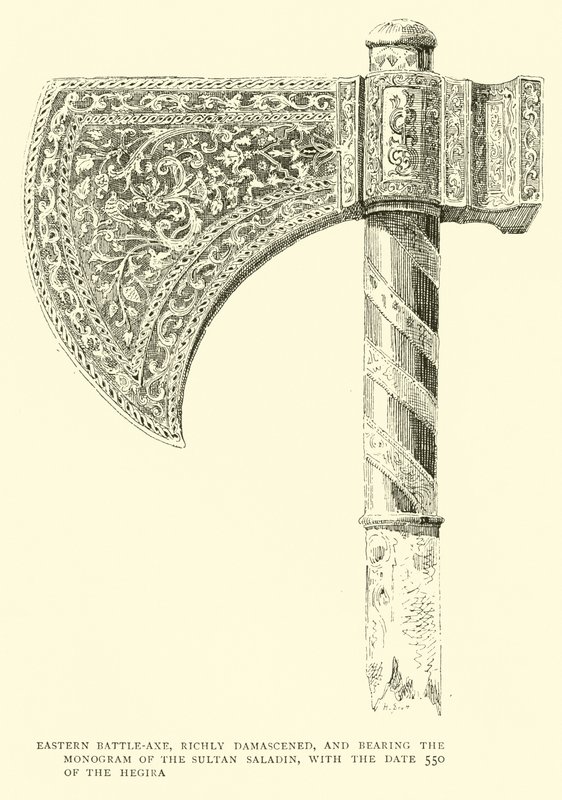 Hicri 550 tarihli, zengin şamlı ve Sultan Selahaddin