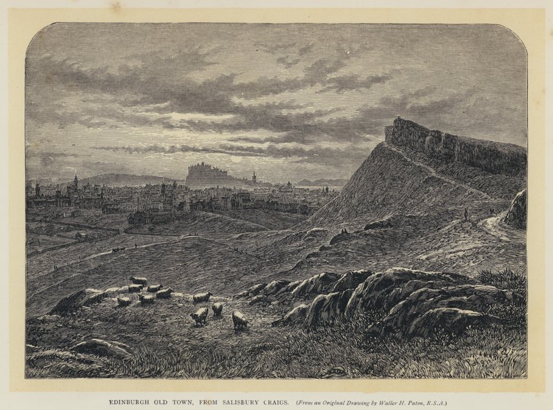 Edinburgh Old Town, Salisbury Craigs