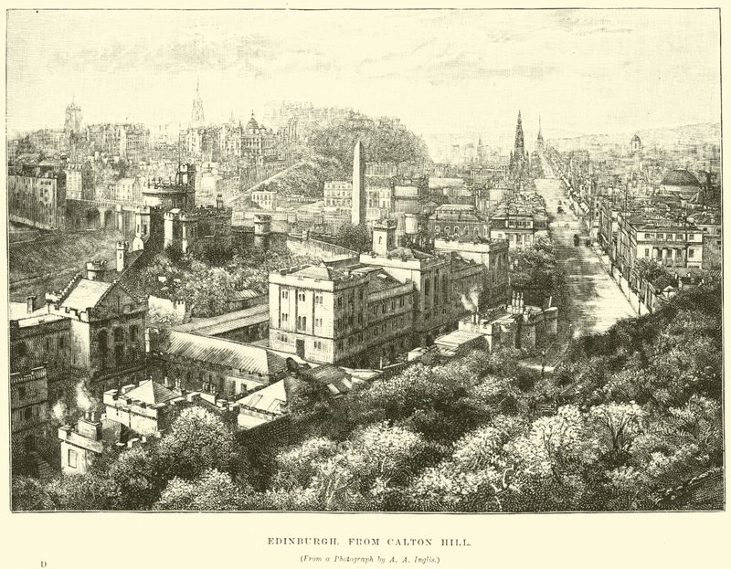 Edinburgh, Calton Tepesi