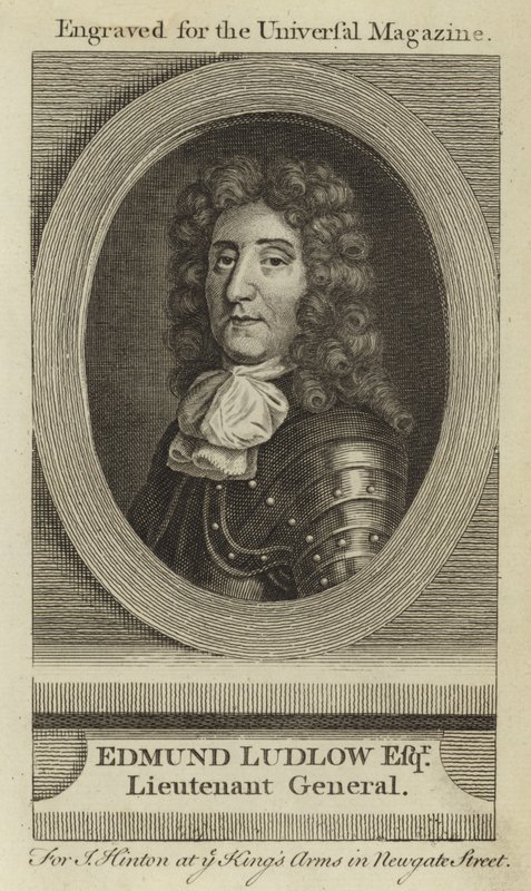 Edmund Ludlow Esquire, Korgeneral by English School