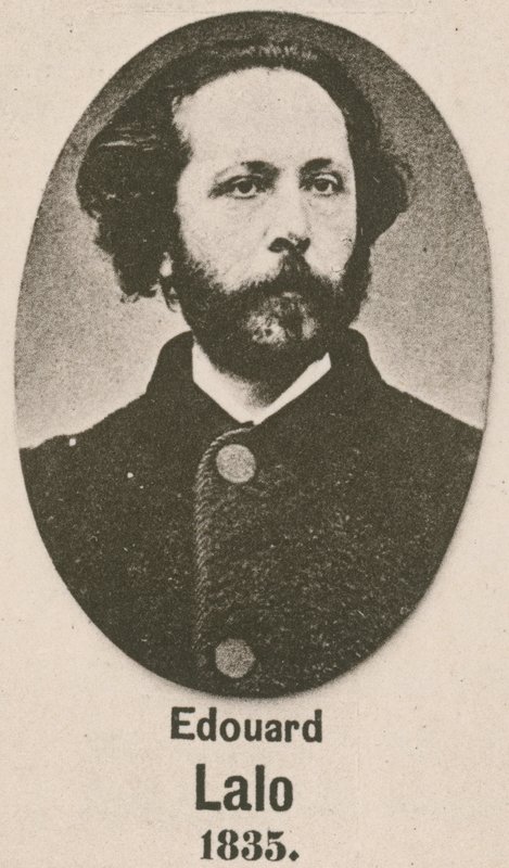 Edouard Lalo (gravür) by English School