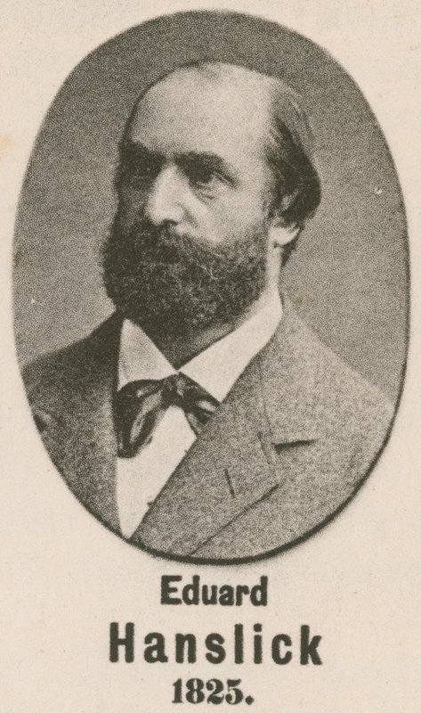 Eduard Hanslick (gravür) by English School