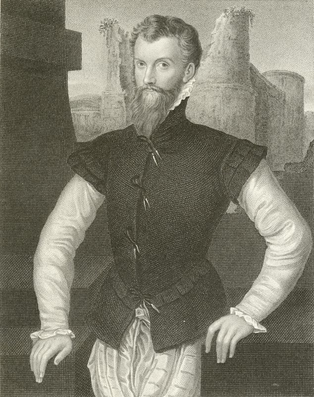 Edward Courtenay, Devonshire Kontu by English School