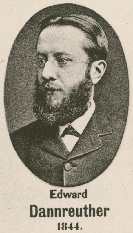 Edward Dannreuther (gravür) by English School