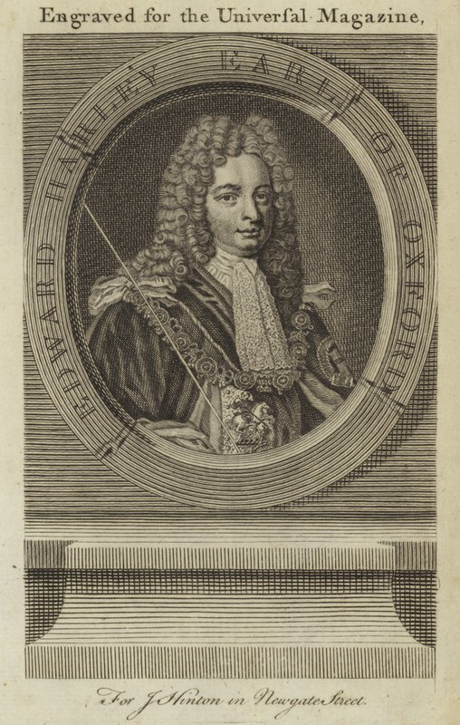 Edward Harley, Oxford Kontu by English School