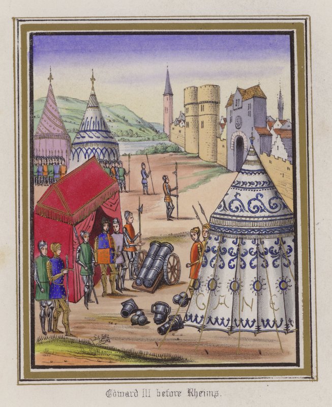 Edward III, Rheims