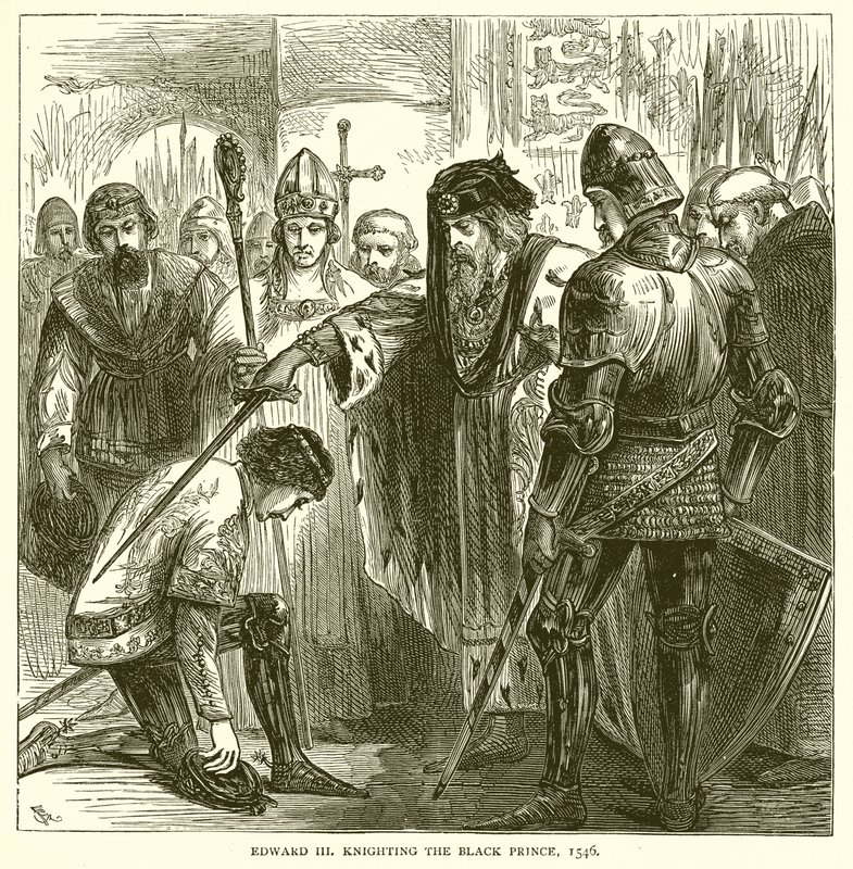 Edward III, Kara Prens