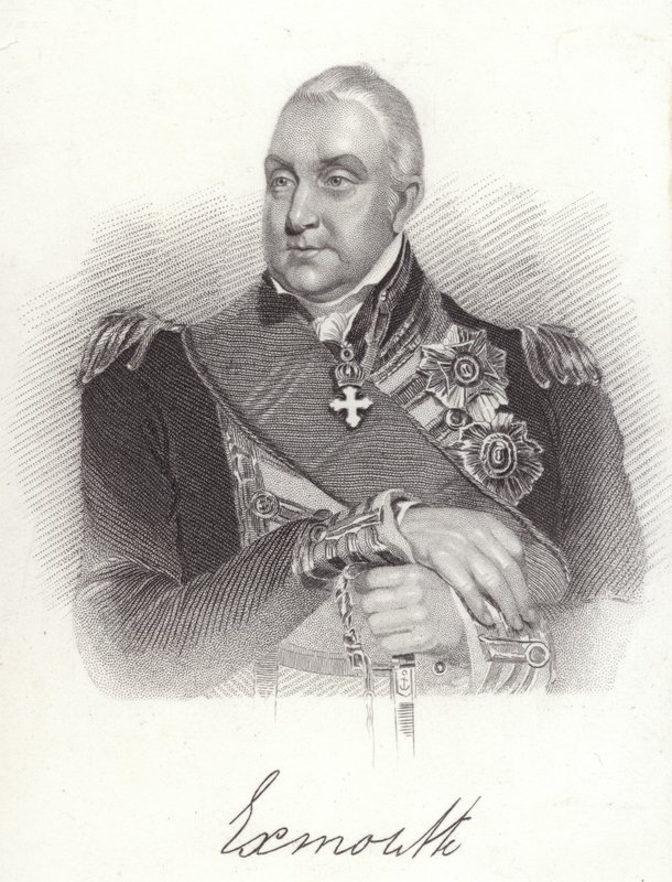 Edward Pellew, 1 Vikont Exmouth, İngiliz amiral by English School