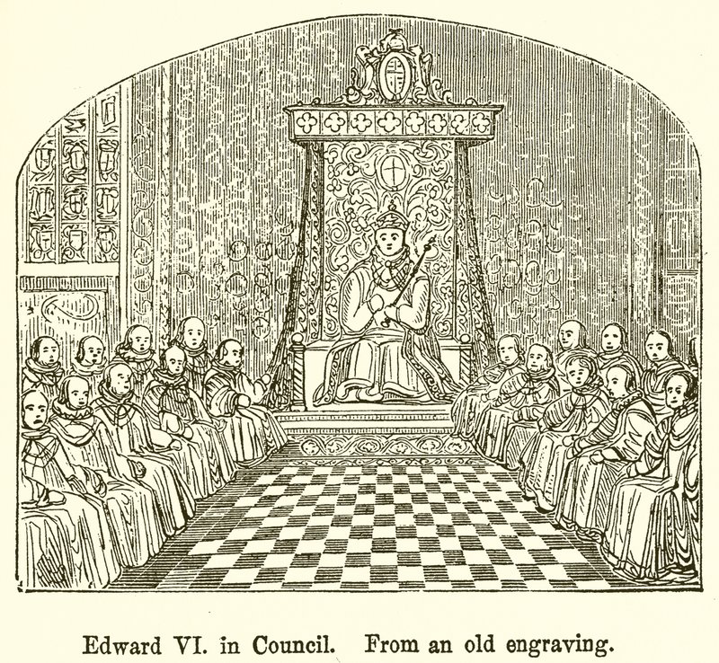 Edward VI. Konseyde by English School