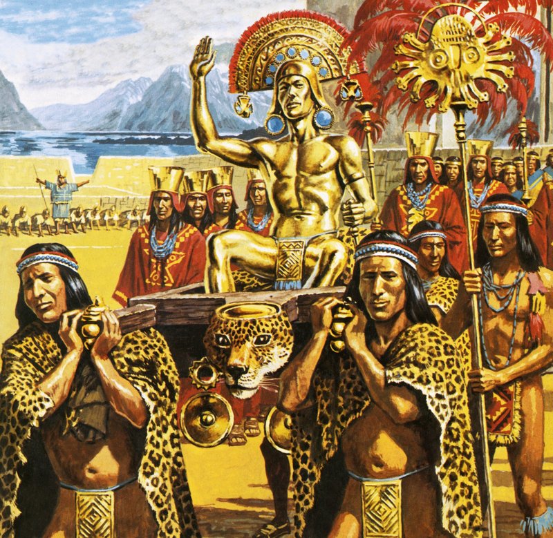 El Dorado, Altın Adam by English School