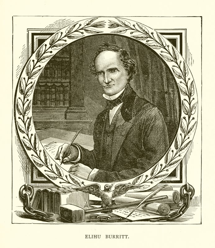 Elihu Burritt by English School