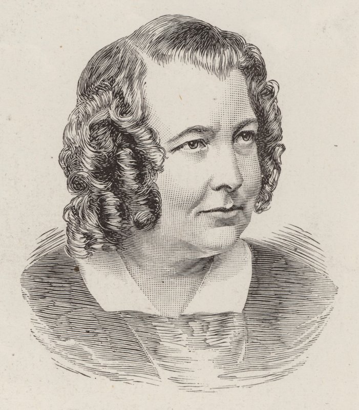 Eliza Cook (gravür) by English School