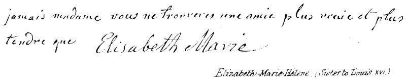 Elizabeth-Marie-Helene, (Louis XVI