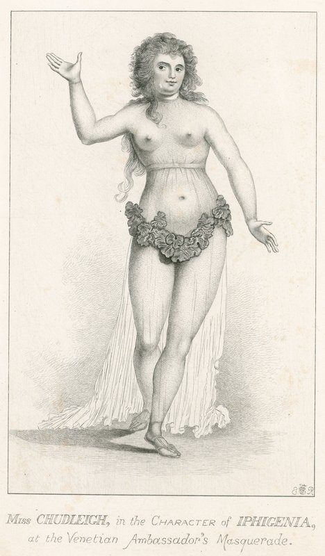 Elizabeth Chudleigh, Venedik Büyükelçileri Masquerade