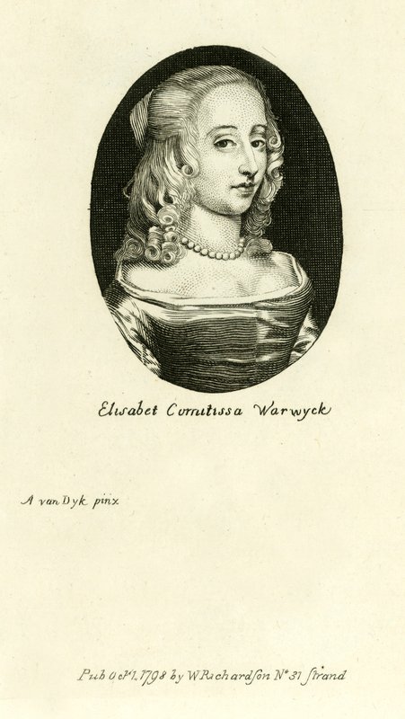 Elizabeth, Warwick Kontesi by English School