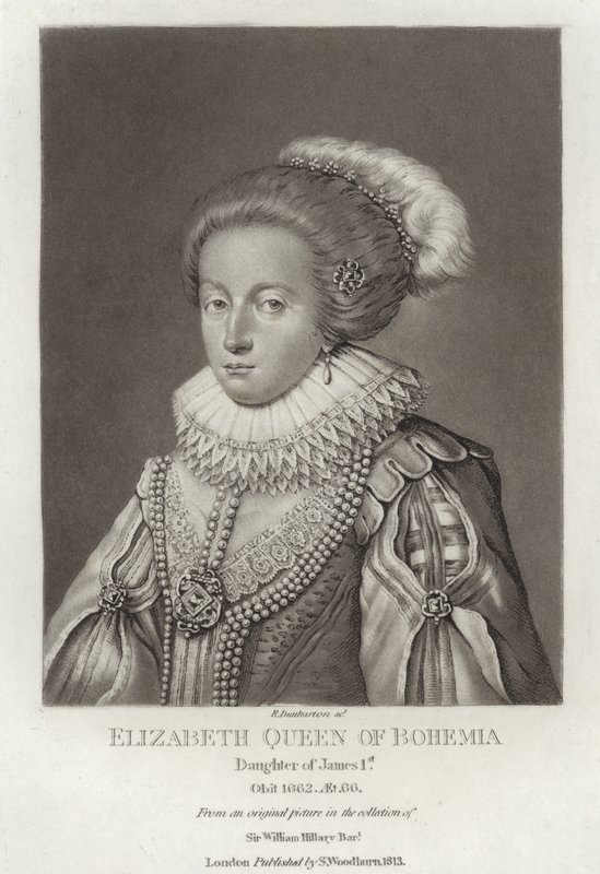 Elizabeth, Bohemya Kraliçesi by English School