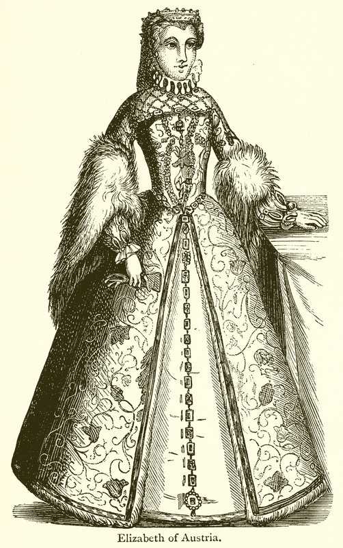 Avusturyalı Elizabeth by English School