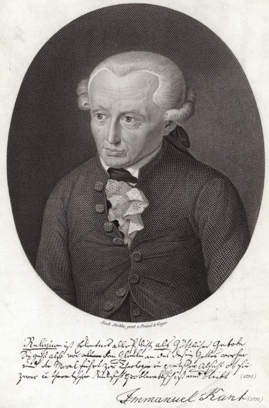 Immanuel Kant by English School