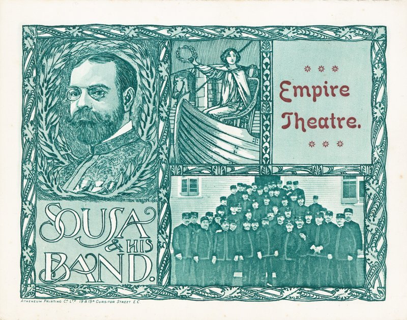 Empire Tiyatrosu, Londra, Sousa ve Grubu ile by English School