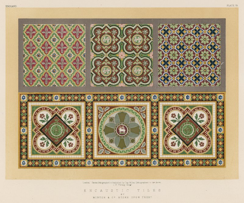 Minton ve Co Stoke Upon Trent