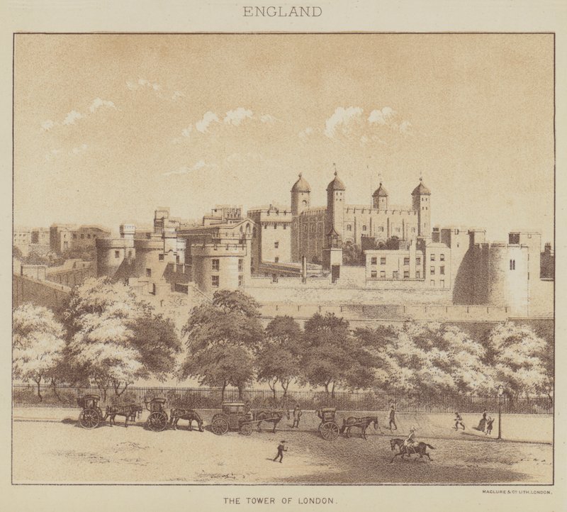 İngiltere, Londra Kulesi by English School