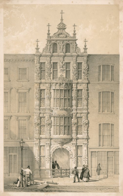 İngiliz ve İskoç Hukuku Yangın ve Hayat Güvencesi ve Kredi Derneği, 147 Strand, Londra by English School