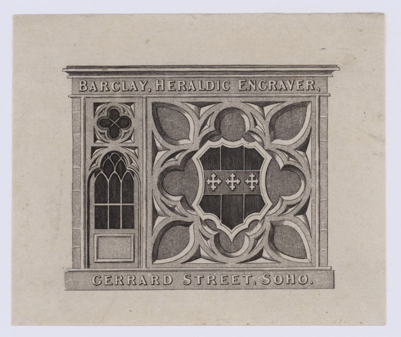 Oymacı, Barclay, ticaret kartı by English School