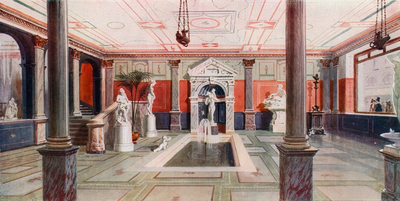 Messrs Giriş Salonu Armut Armut Sabun şöhreti, Herculaneum